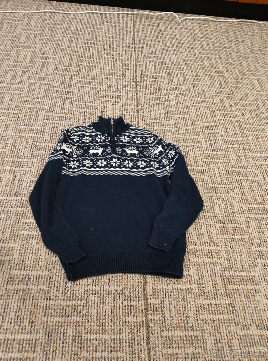 Teploučká pánský zimní svetr Bcp vel S