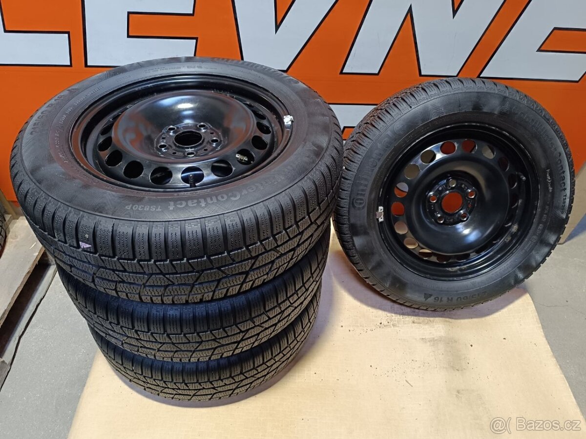 Kola Superb/Passat 6,5x16'' + zimní pneu 215/60/16