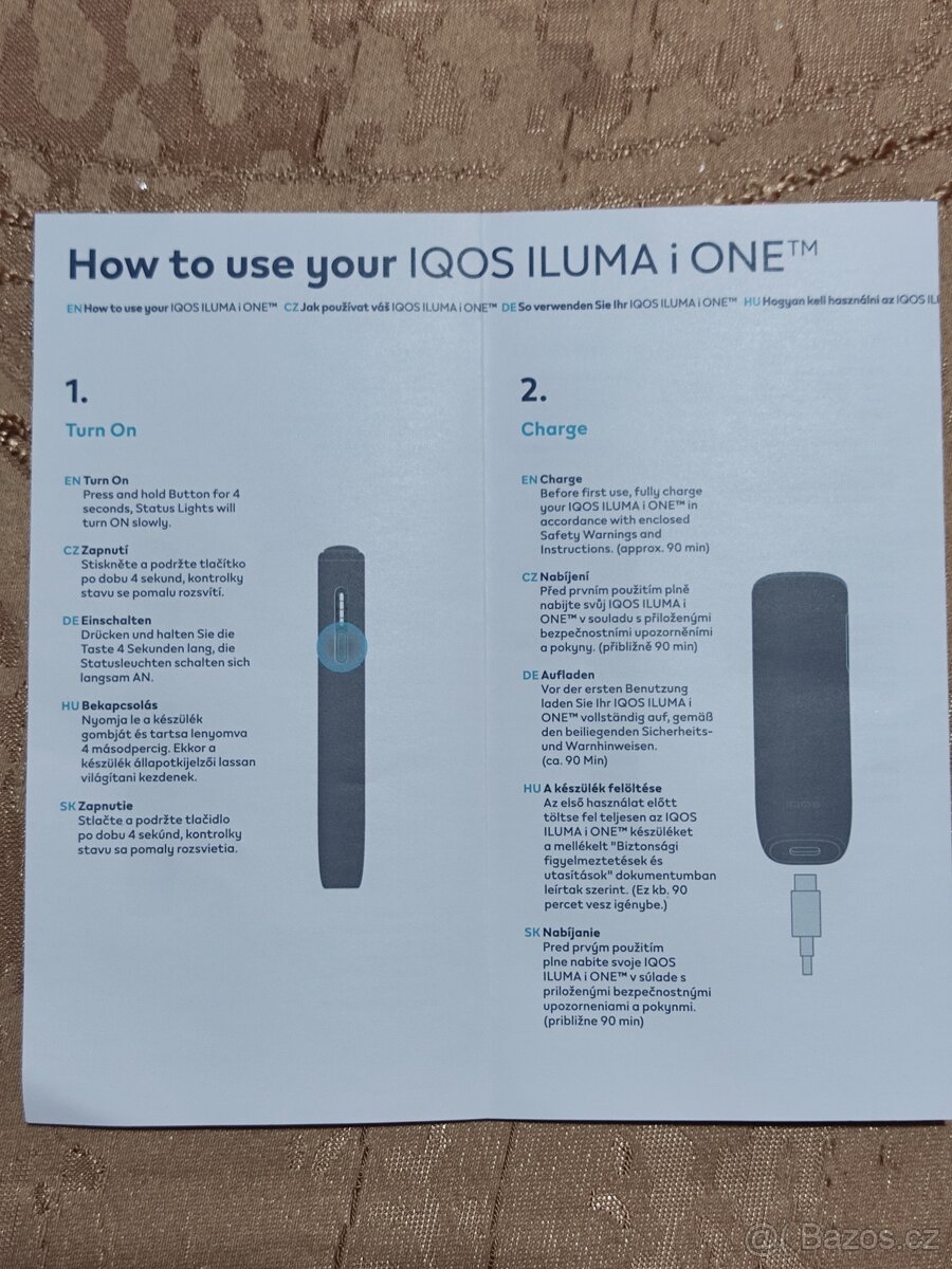 Prodám zahřívačku AIKOS ILUMA I ONE TM novější generace