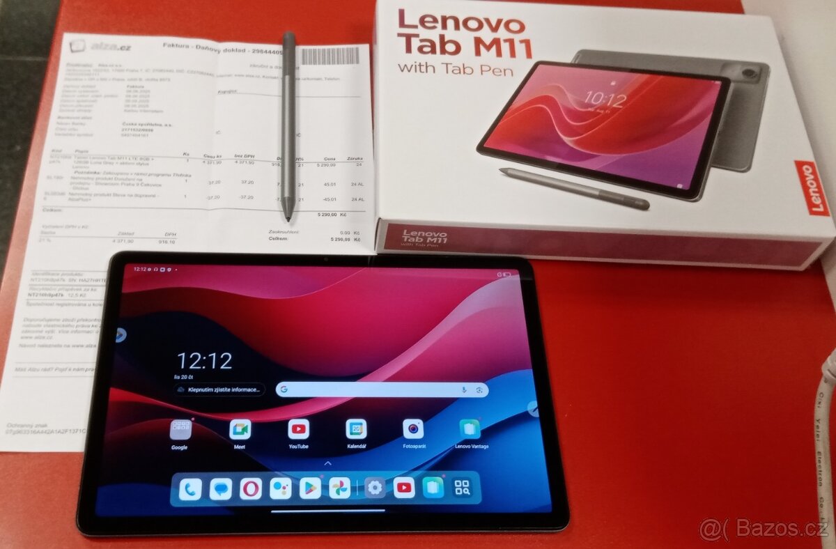 Lenovo Tab M11 8GB/128GB Wifi LTE záruka 6/2027 ALZA