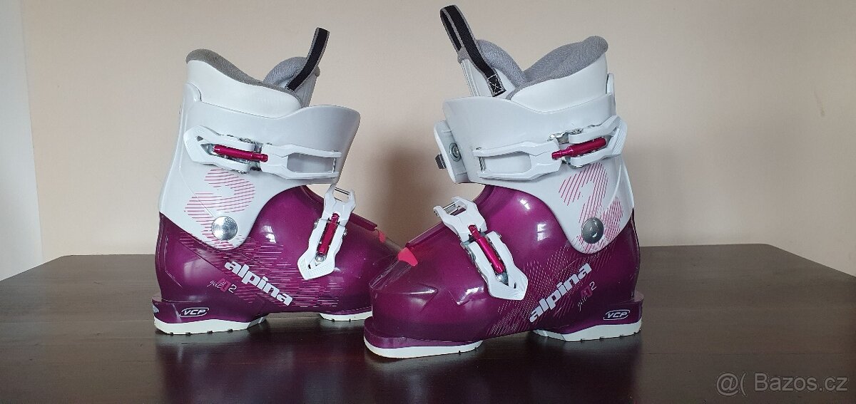 Dětské dívčí lyžáky Alpina vel. 31 19 - 19,5 cm záruka