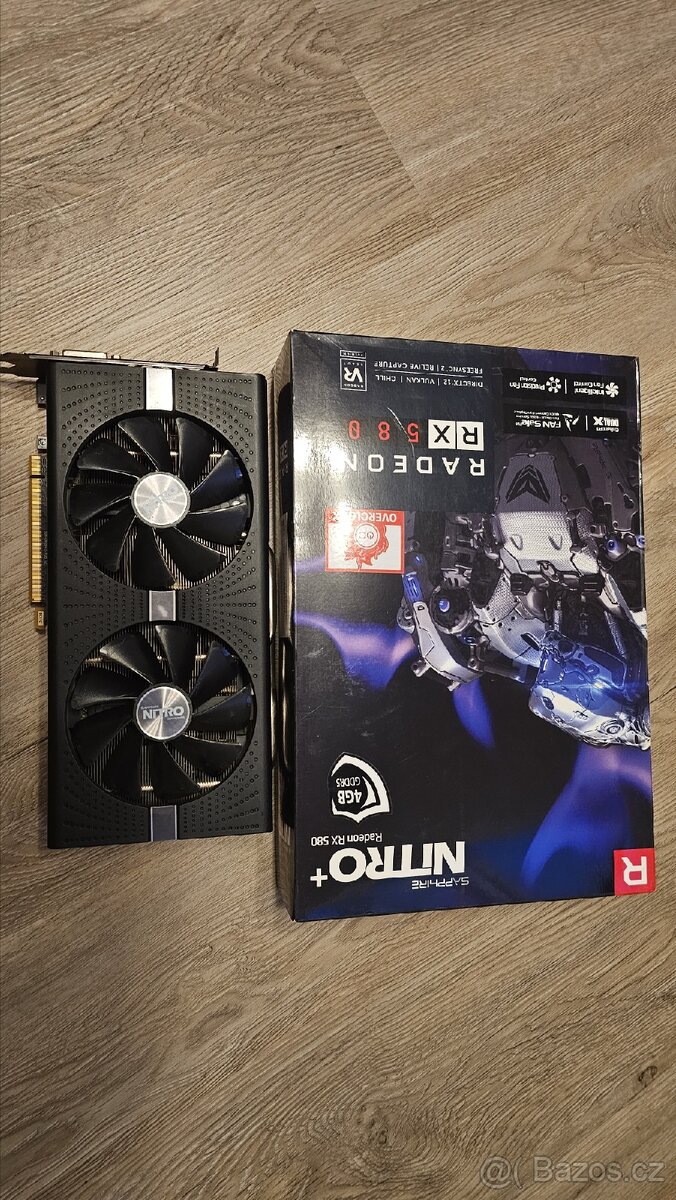 Sapphire RX 580 Nitro+ 4gb