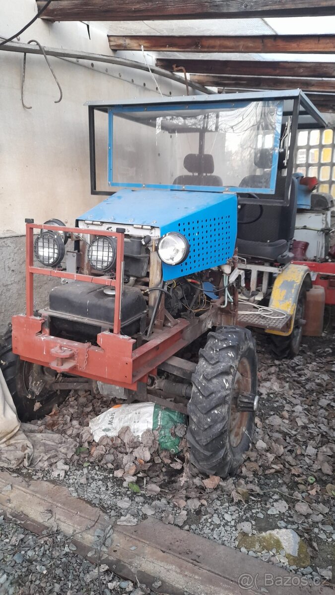 Prodám traktor domácí výroby