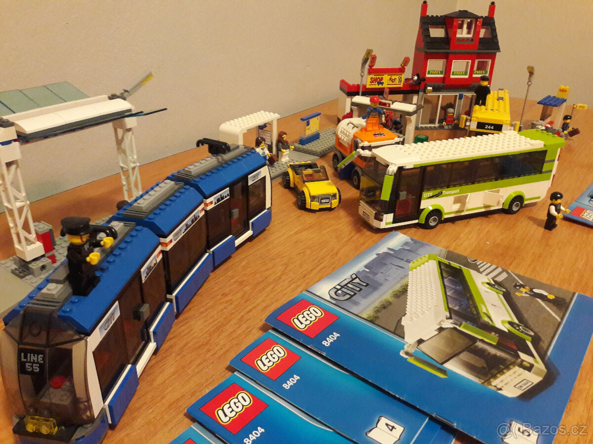 LEGO 8404 a Lego 7641 zo série CITY