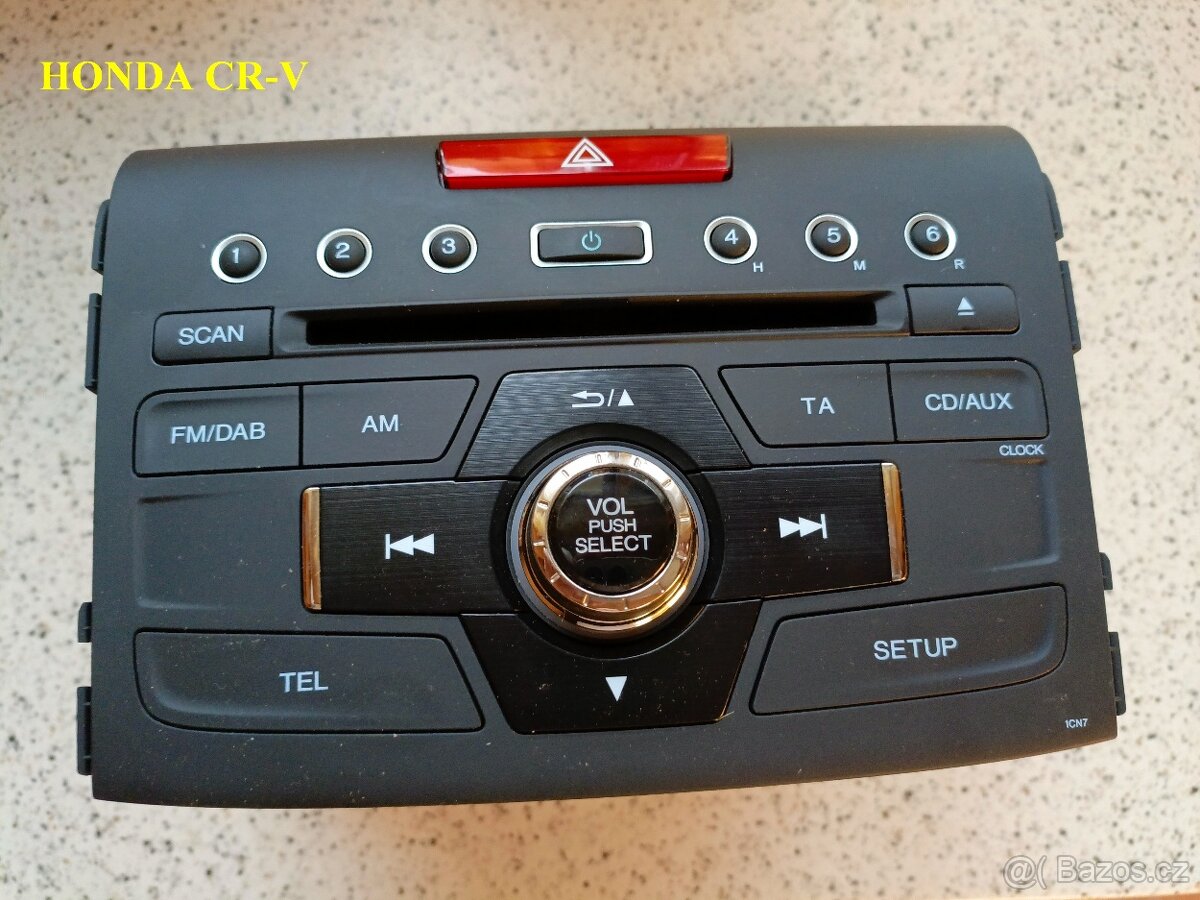 Original radio Honda CR-V 4 gen., rok vyroby 2012 – 2016.