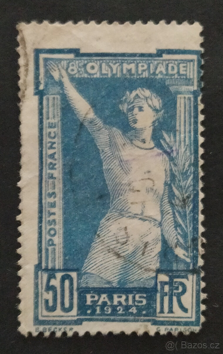Poštovní známka Francie