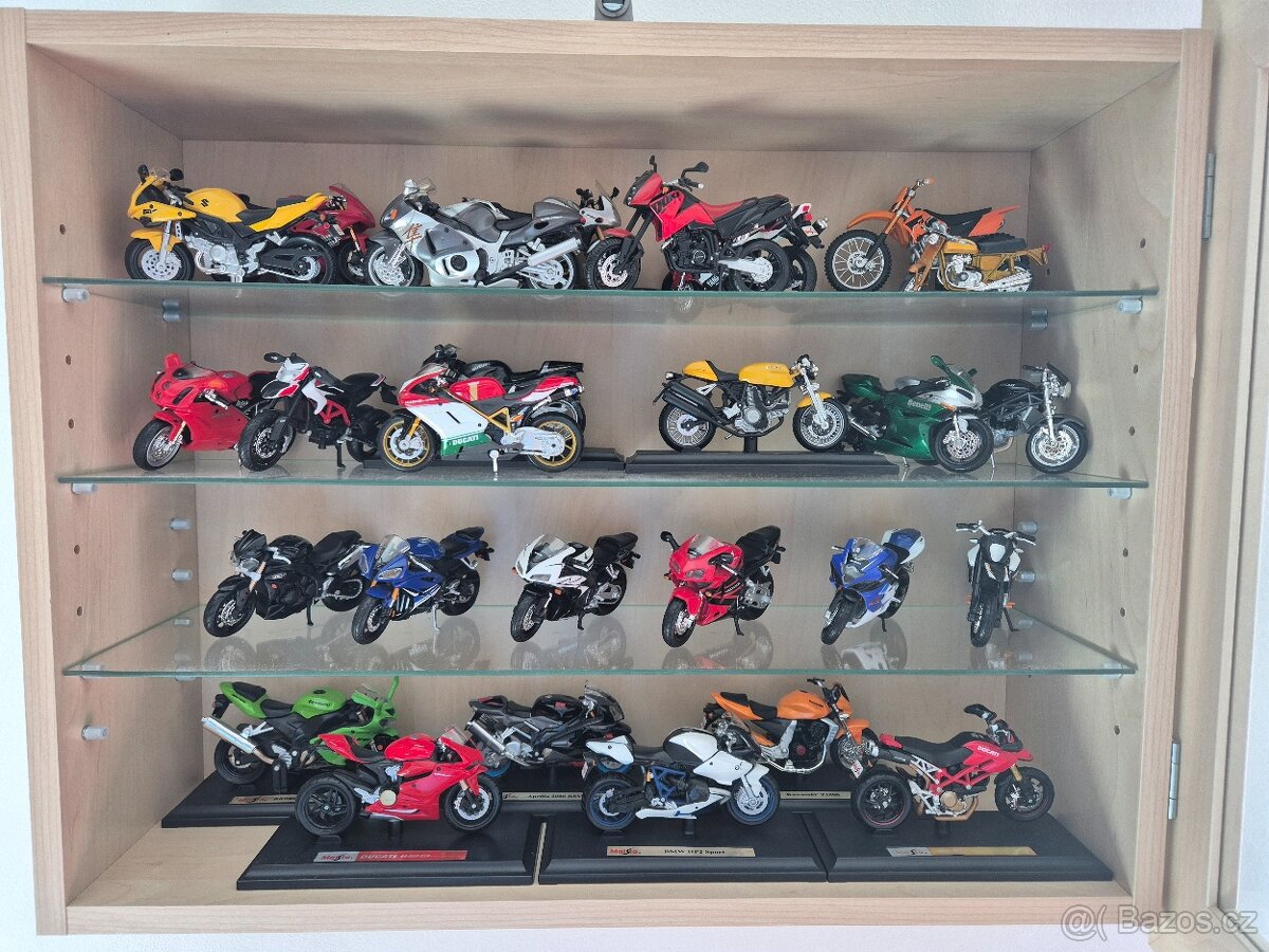 Modely motorek Maisto