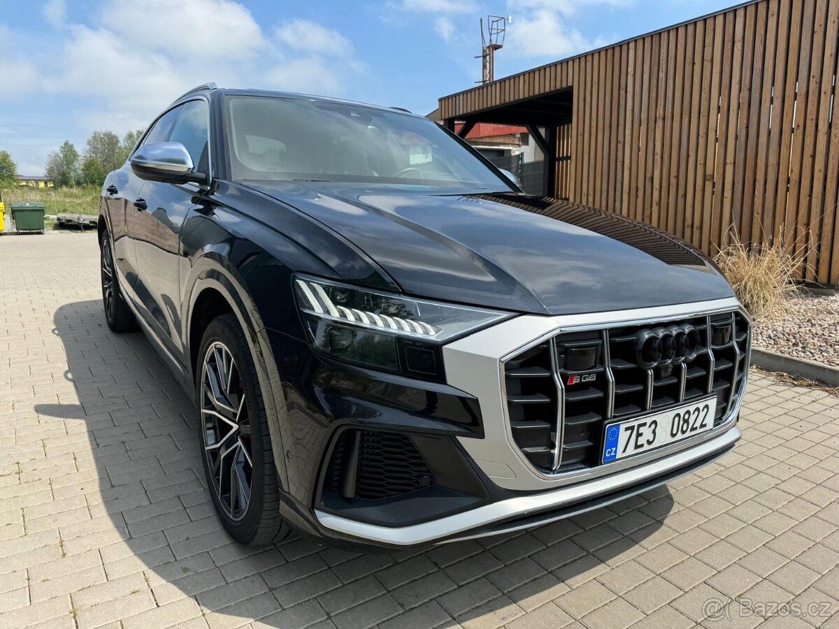 Audi SQ8 60 TDI 320kW, S-sitze, ZÁRUKA, tažné, pano, -DPH