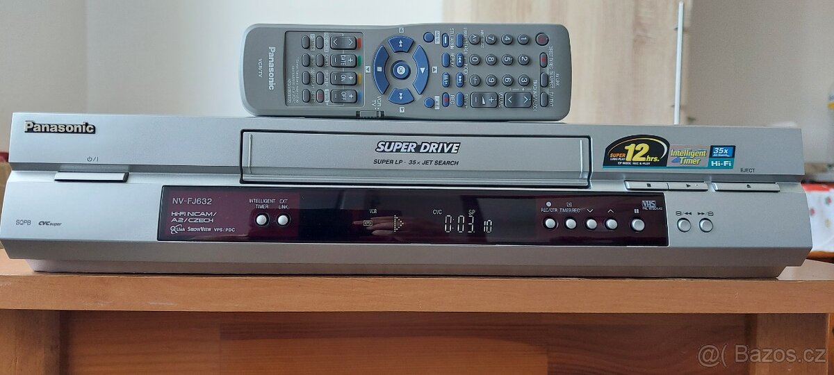 VIDEOREKORDÉR PANASONIC NV-FJ 632EE-S