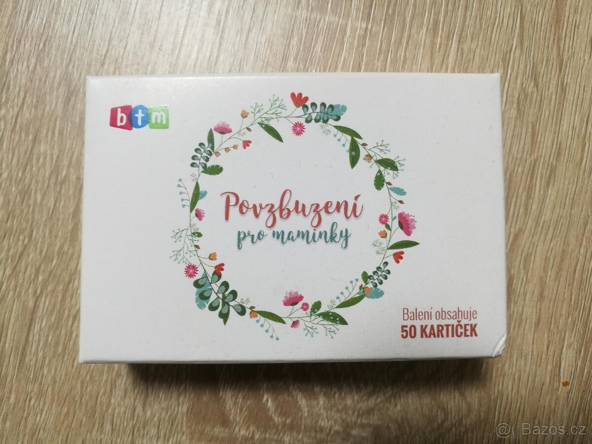 BTM Povzbuzení pro maminky - náboženské kartičky