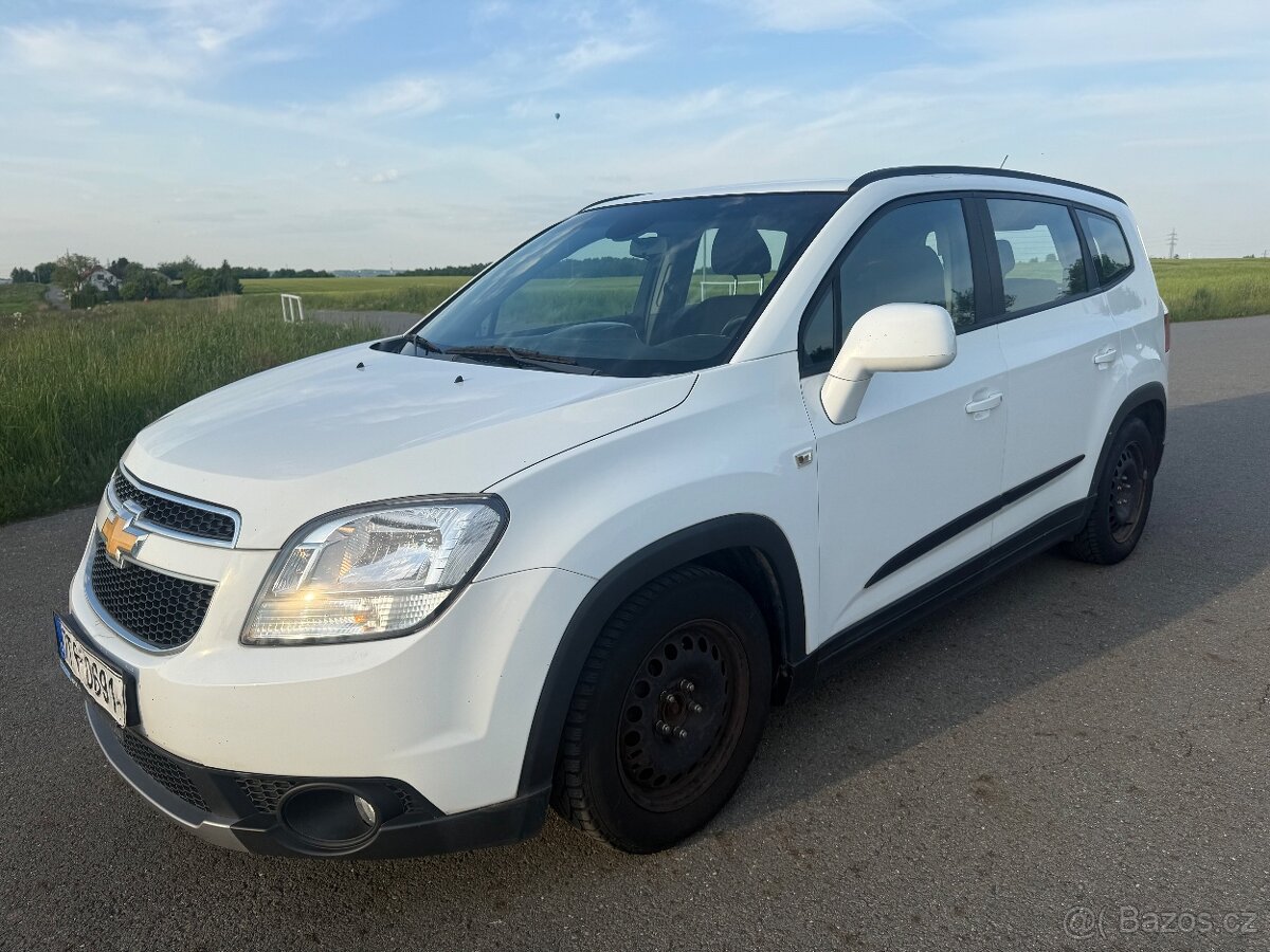 Chevrolet Orlando 1,8 -prostorný benziňák pro 7 osob