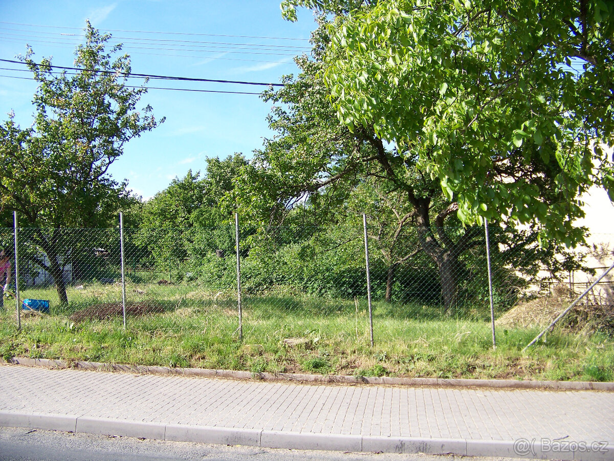 Pronájem zahrady v Moravanech u Brna