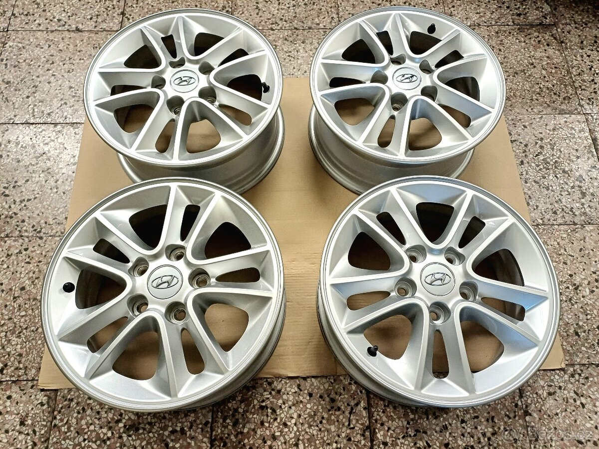Hliníkové disky 5x114,3 R15 Hyundai