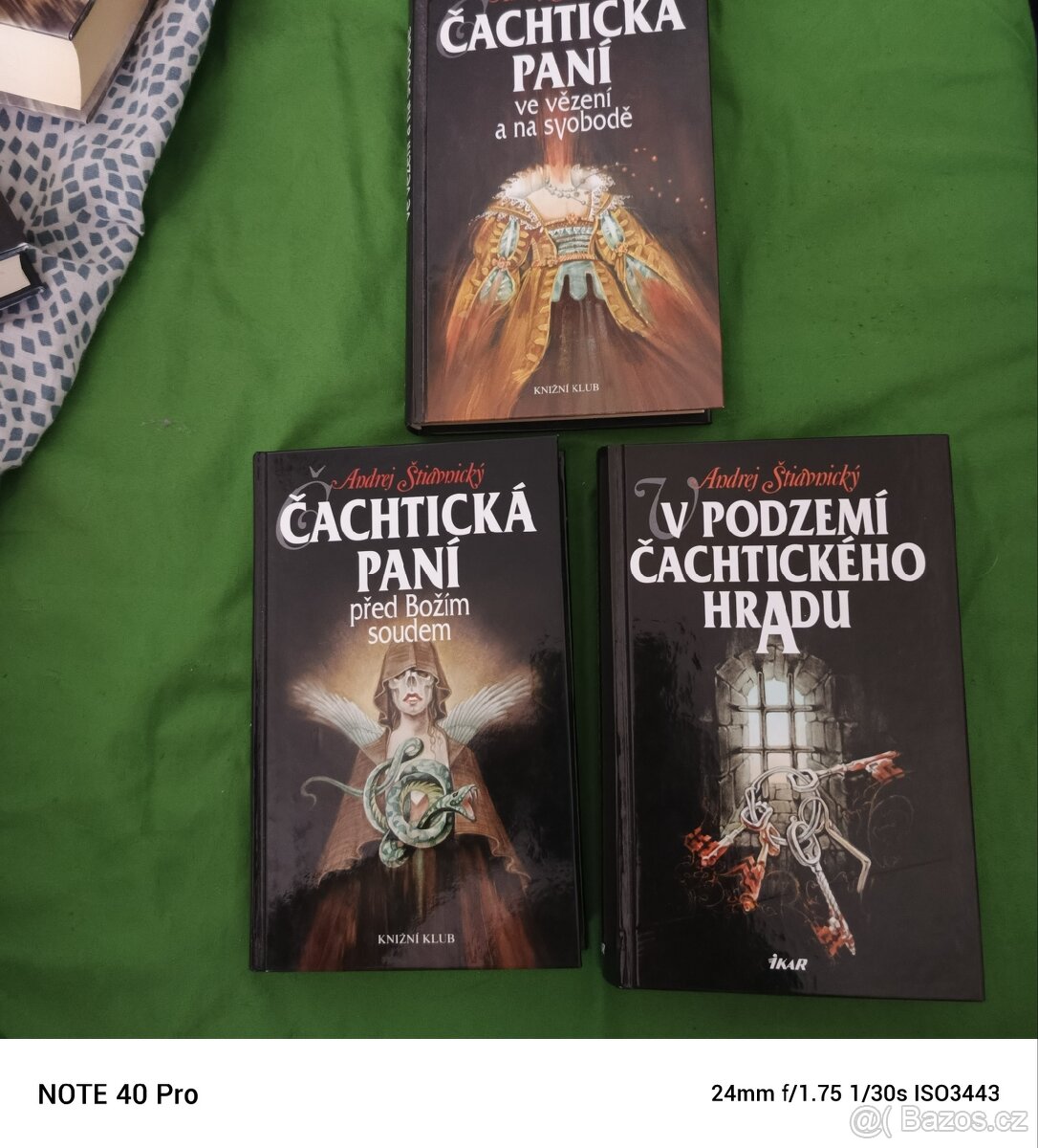 3x kniha od Andrej štiavnicky častiscka paní