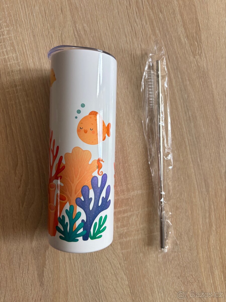 Termokelímek 590ml - moře, nový