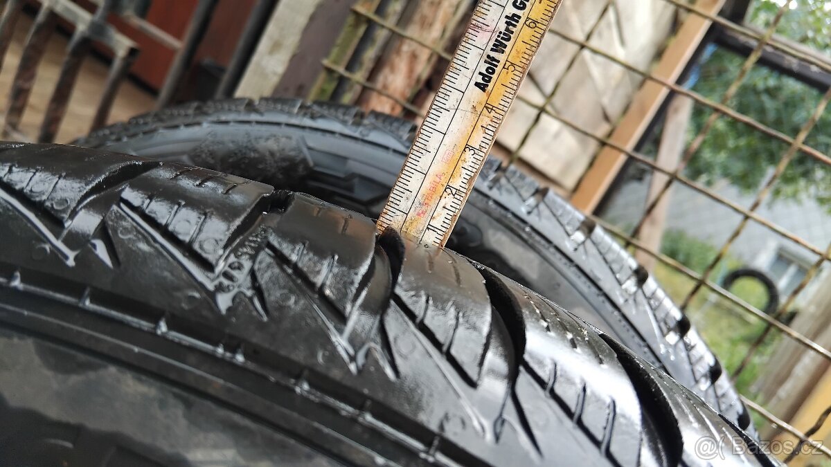 Barum Polaris 165/70 R14 T zimní pneu + plecháče – TOP stav