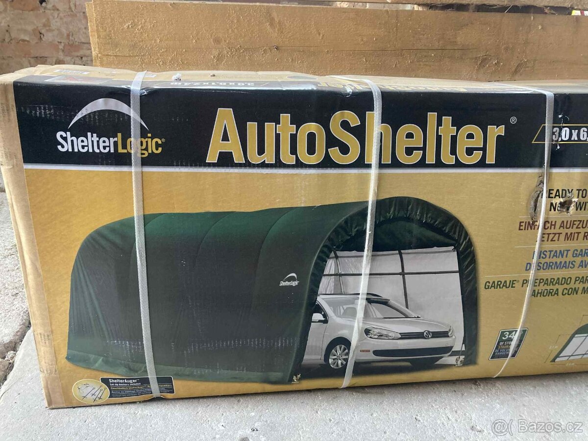 Plachtová garáž ShelterLogic 3,0 x 6,1 m