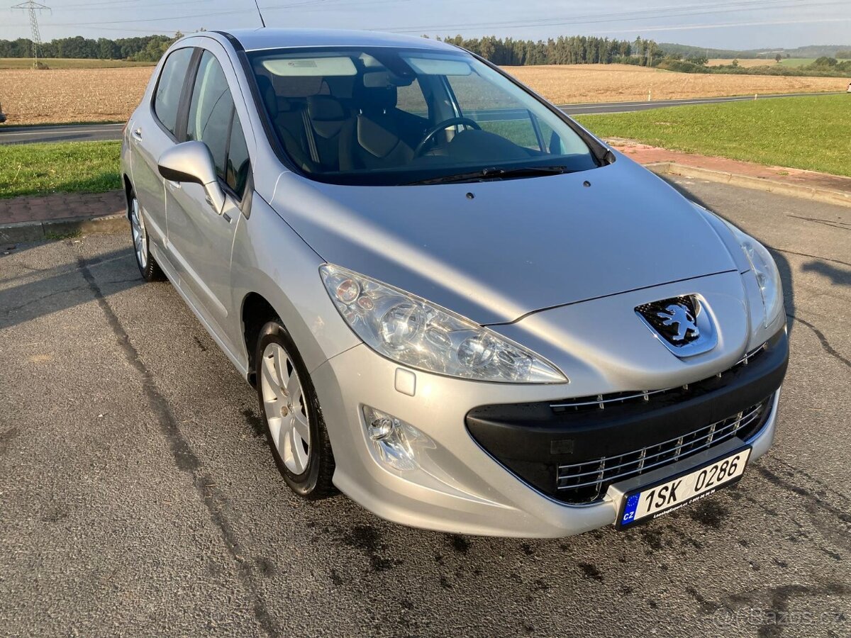 PEUGEOT 308 1,6HDi 68kW 140TKM STK 10/2027