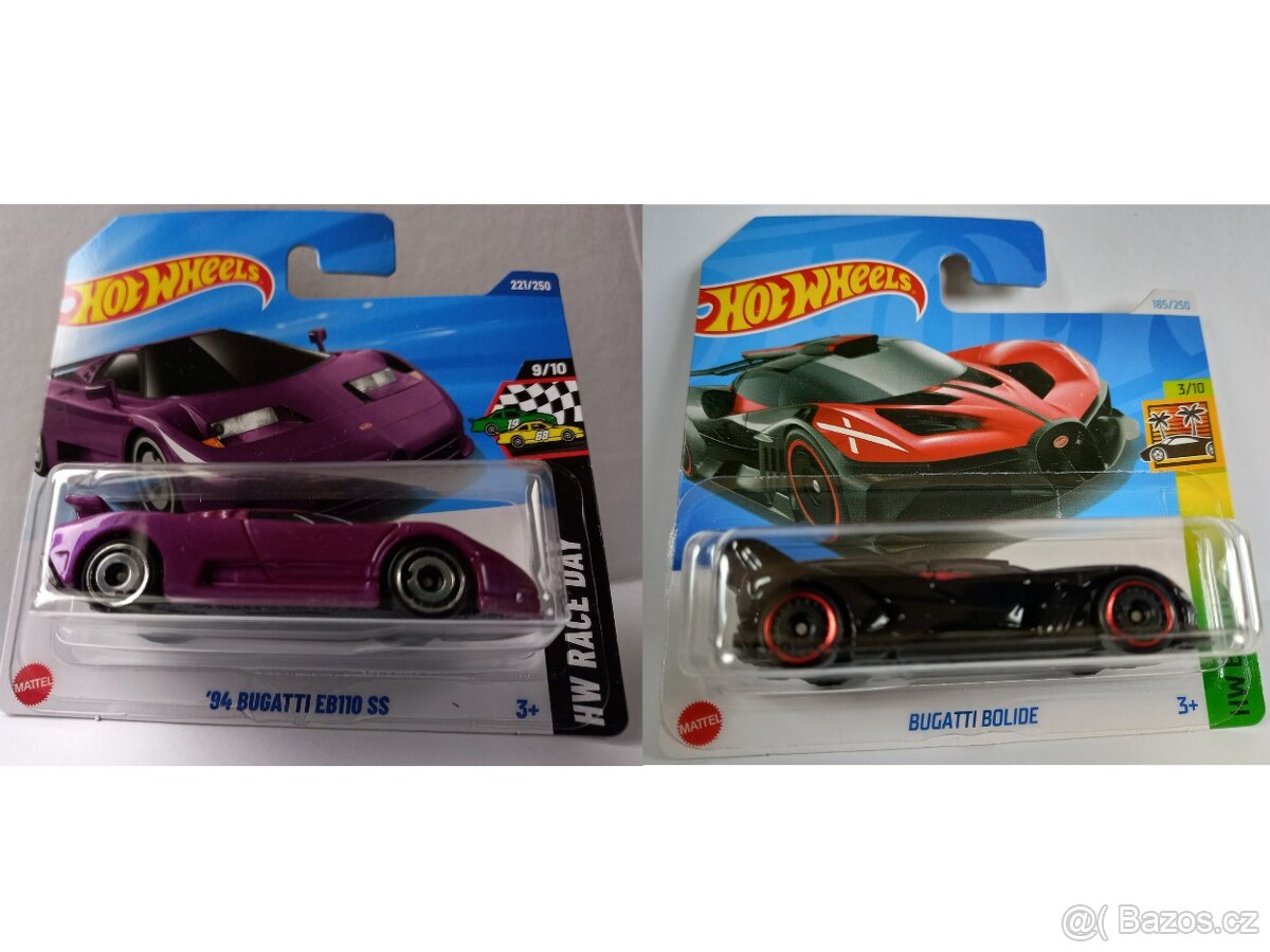 HOT WHEELS - ´94 BUGATTI EB110 SS, BUGATTI BOLIDE