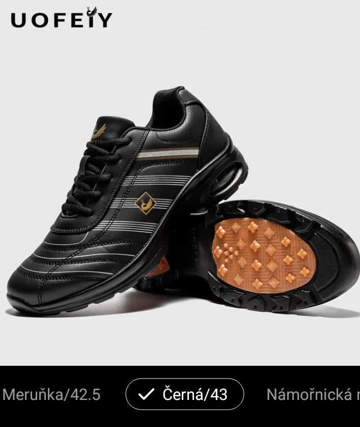 Nové pánské golfové boty vel. 43