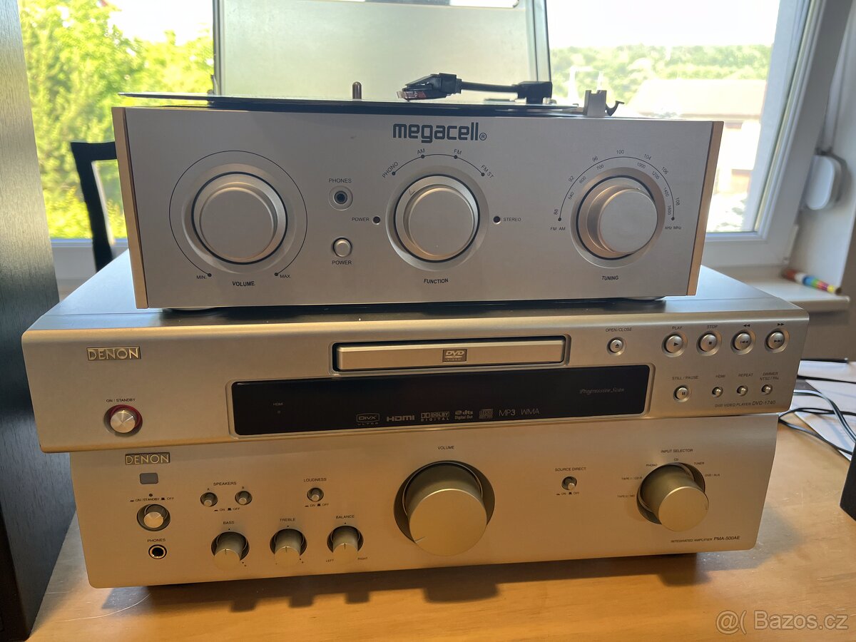 4-dílná Hi-Fi sestava: TCN SOUND-SPACE MK III + Denon PMA-