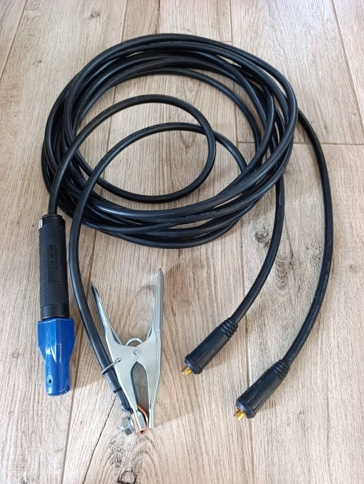 Svařovací kabely 16mm² - délka 5m Rychlospojka 10-25