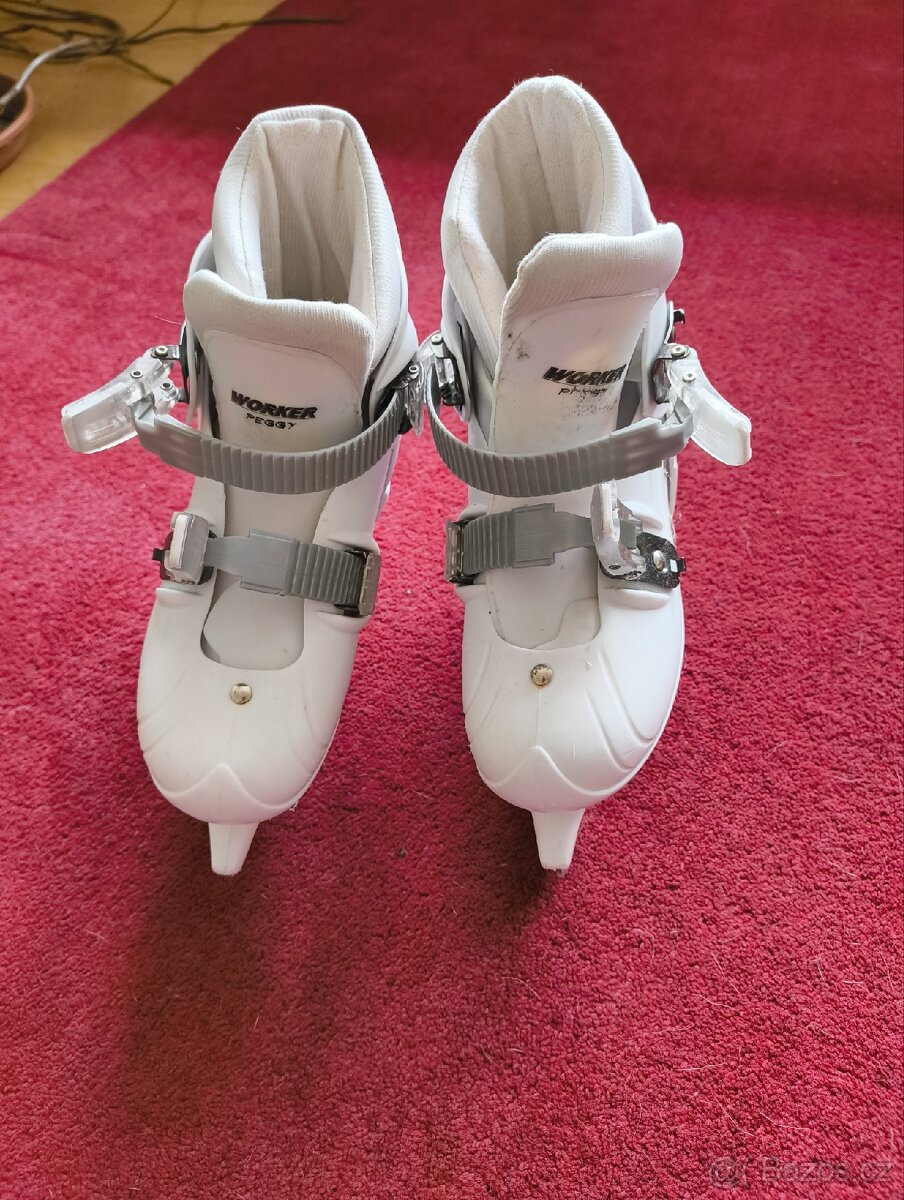 Lední brusle dívčí vel. 33-36