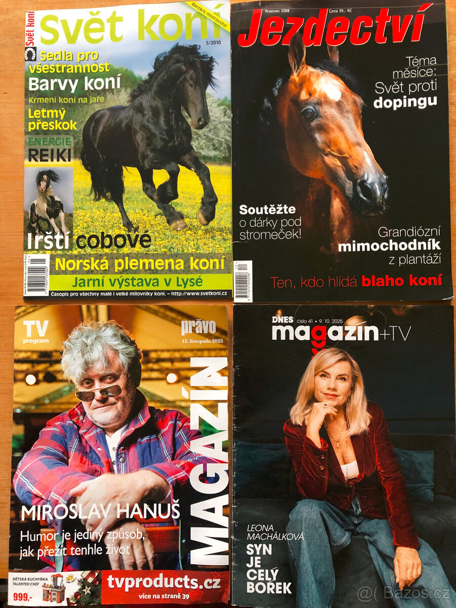 Časopisy a magazíny