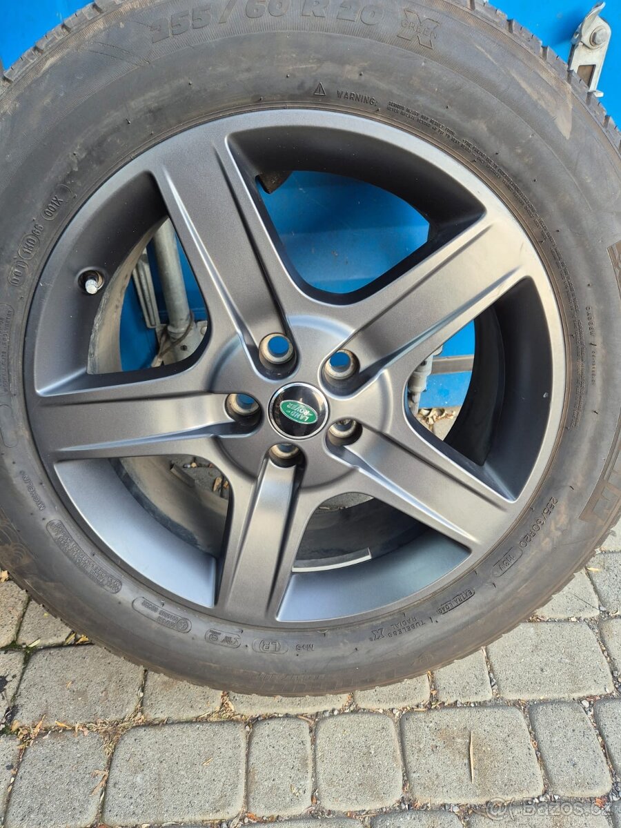 Originál Alu sada Land Rover/Defender r20 - 255/60/20 grafit