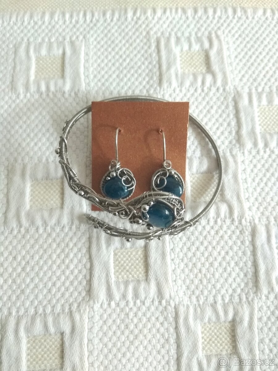 Souprava apatitových šperků od Ramaalf