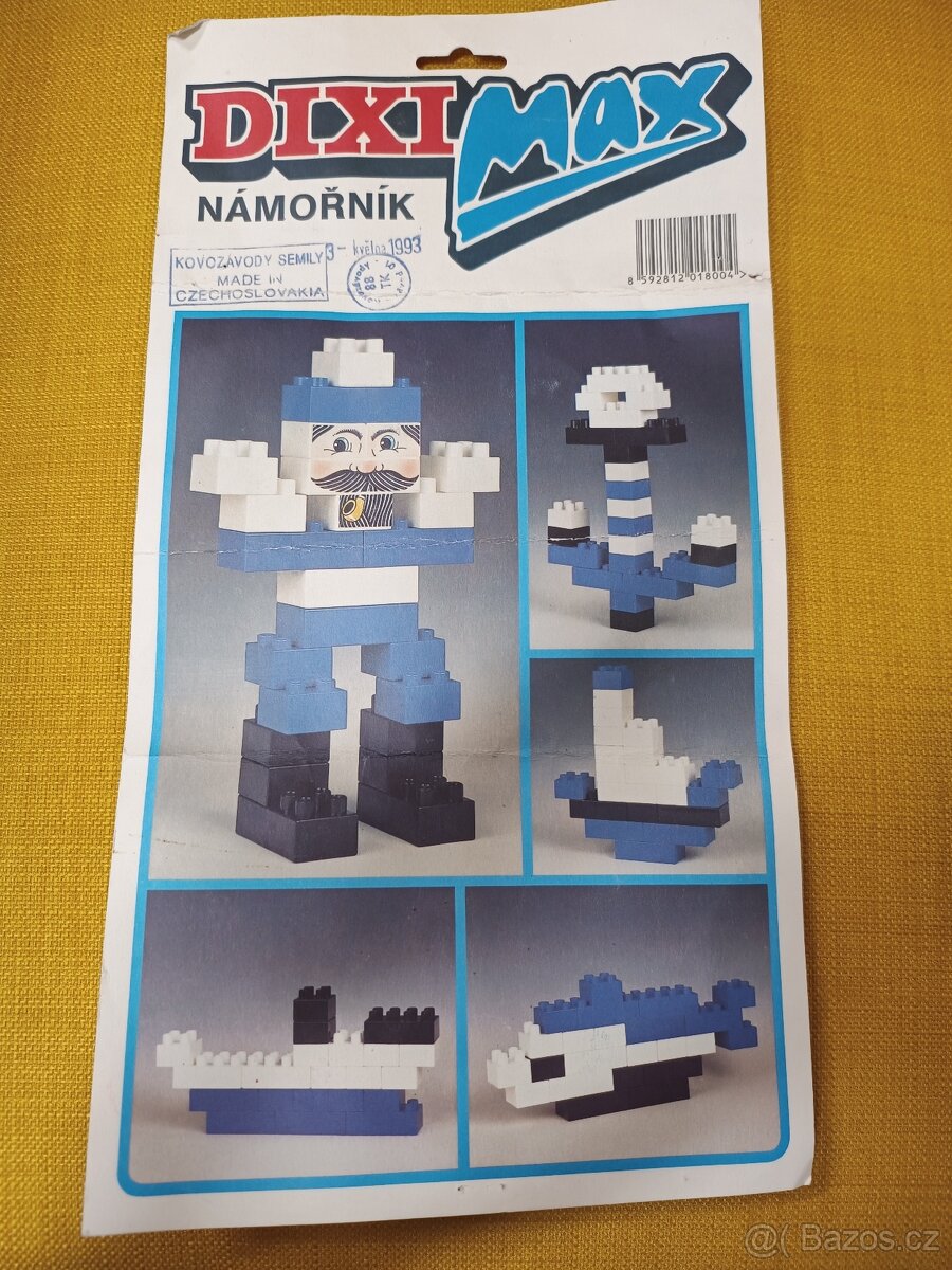 RETRO stavebnice DIXI MAX námořník