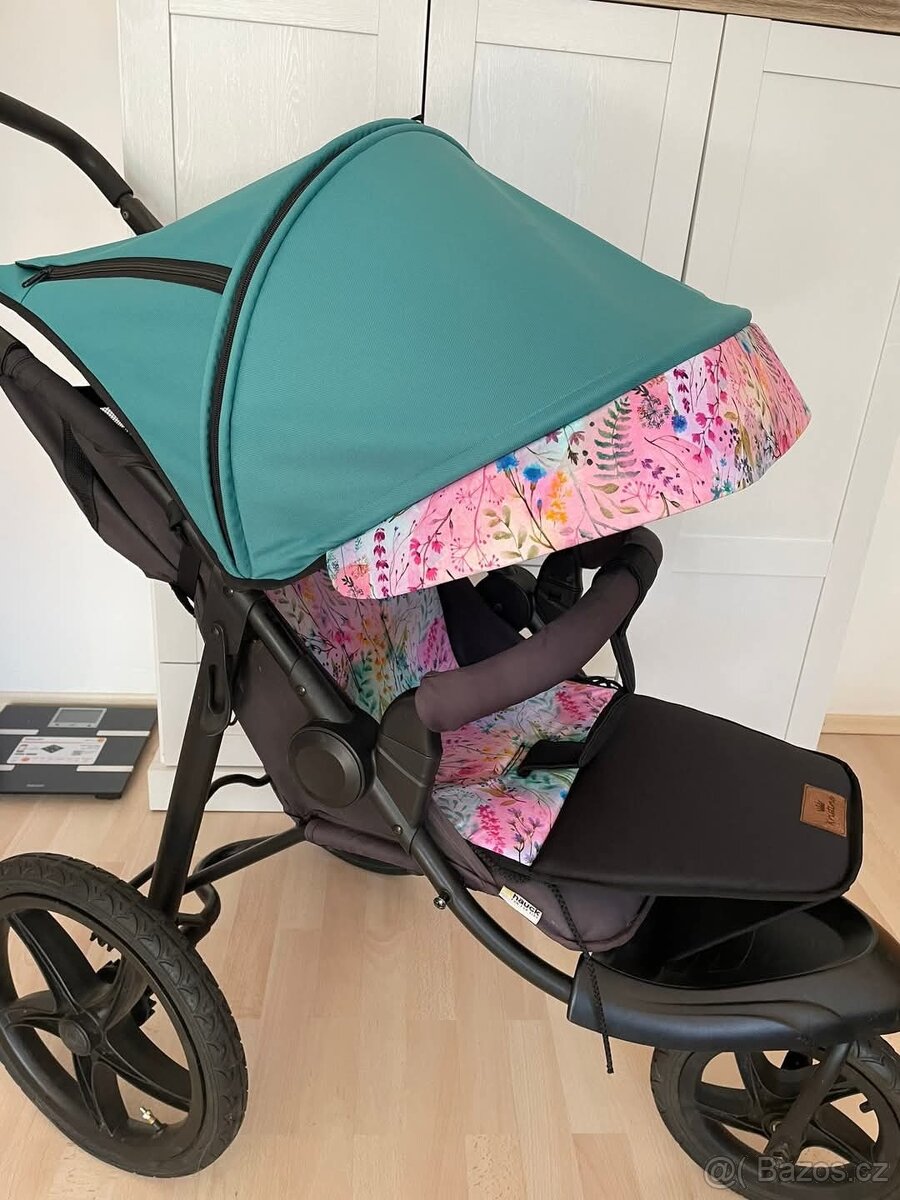 Střecha a taška na Hauck Runner 3