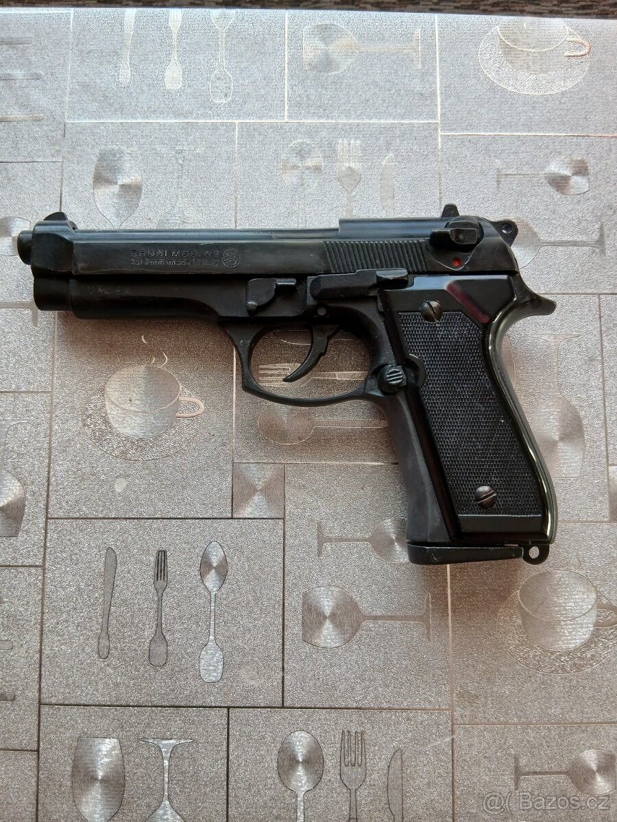 Plynová pistole Bruni 92 9mm kat.D