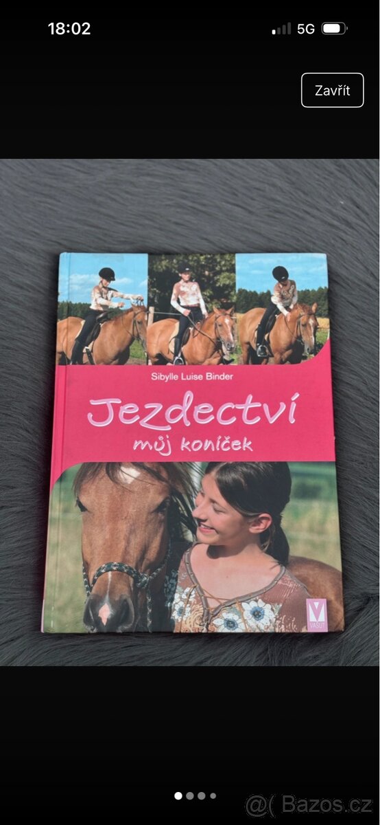 knihy o koních + puzzle