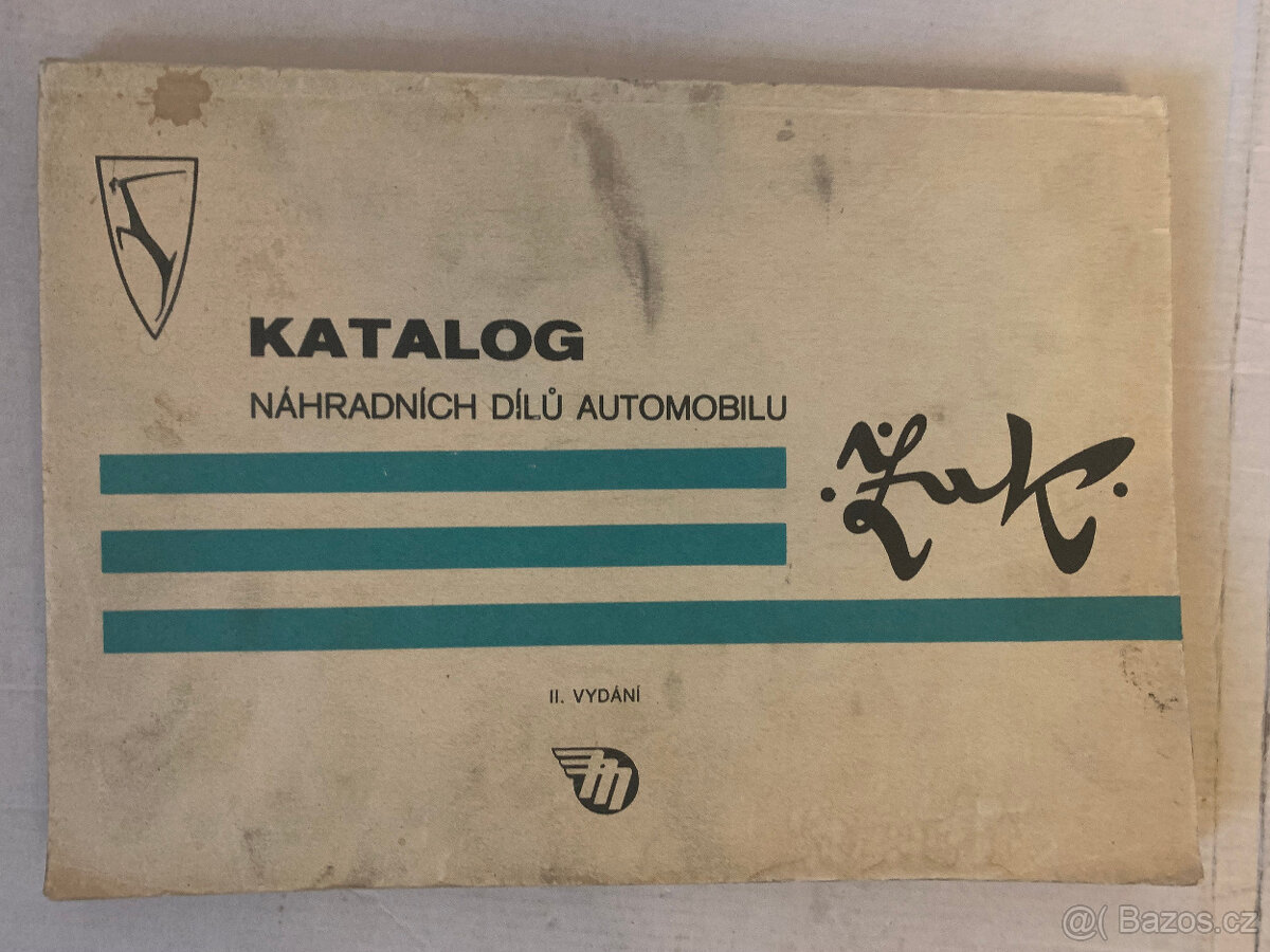 Žuk - Katalog náhradních dílů automobilu 1975