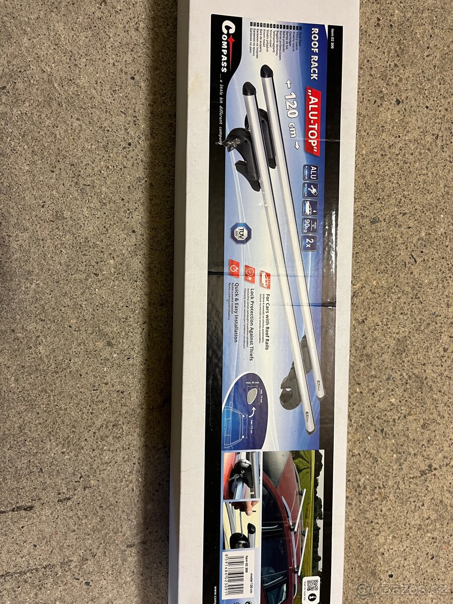 Střešní nosiče Compass Alu pro 120 cm