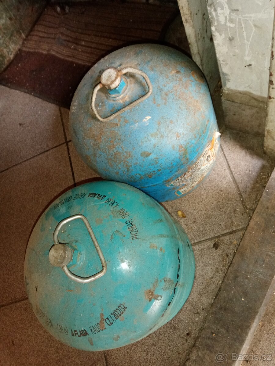 Prodám propanbutanove lahve