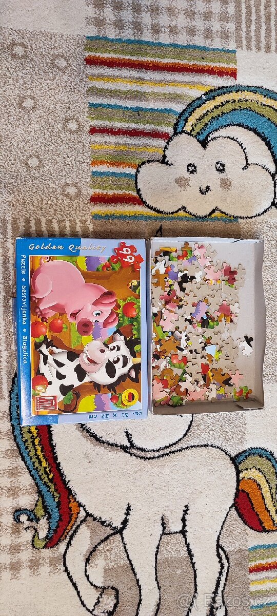 Puzzle zvířátka