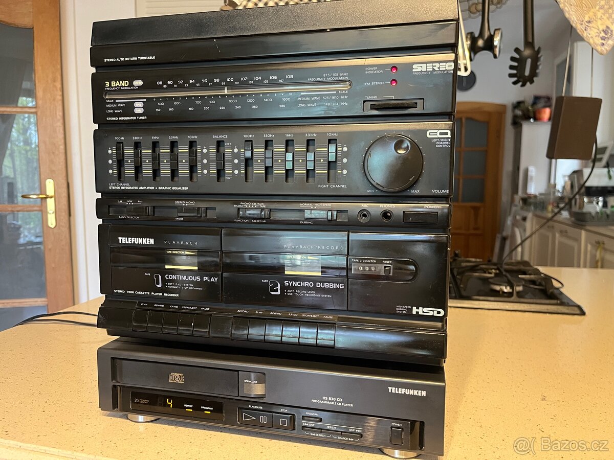 Hifi věž Telefunken POWER PACK 80 s cd