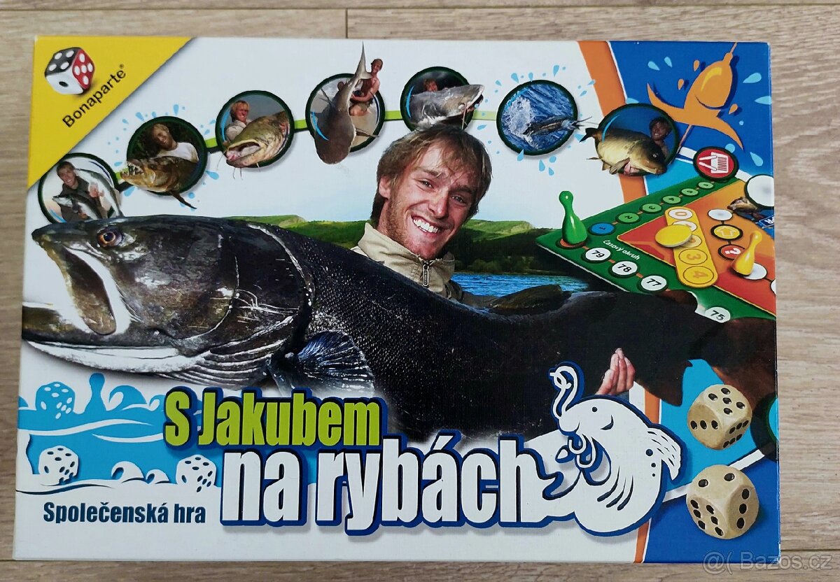 Desková hra S Jakubem na rybách