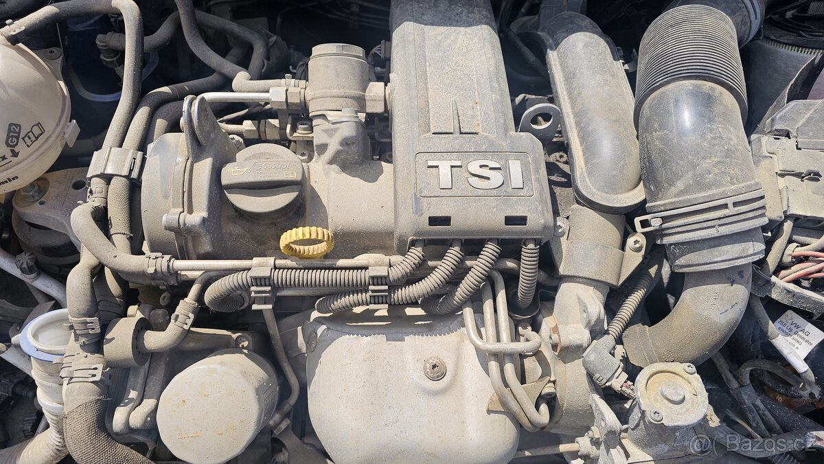 Kompletní motor 1.2tsi 77kw CBZB