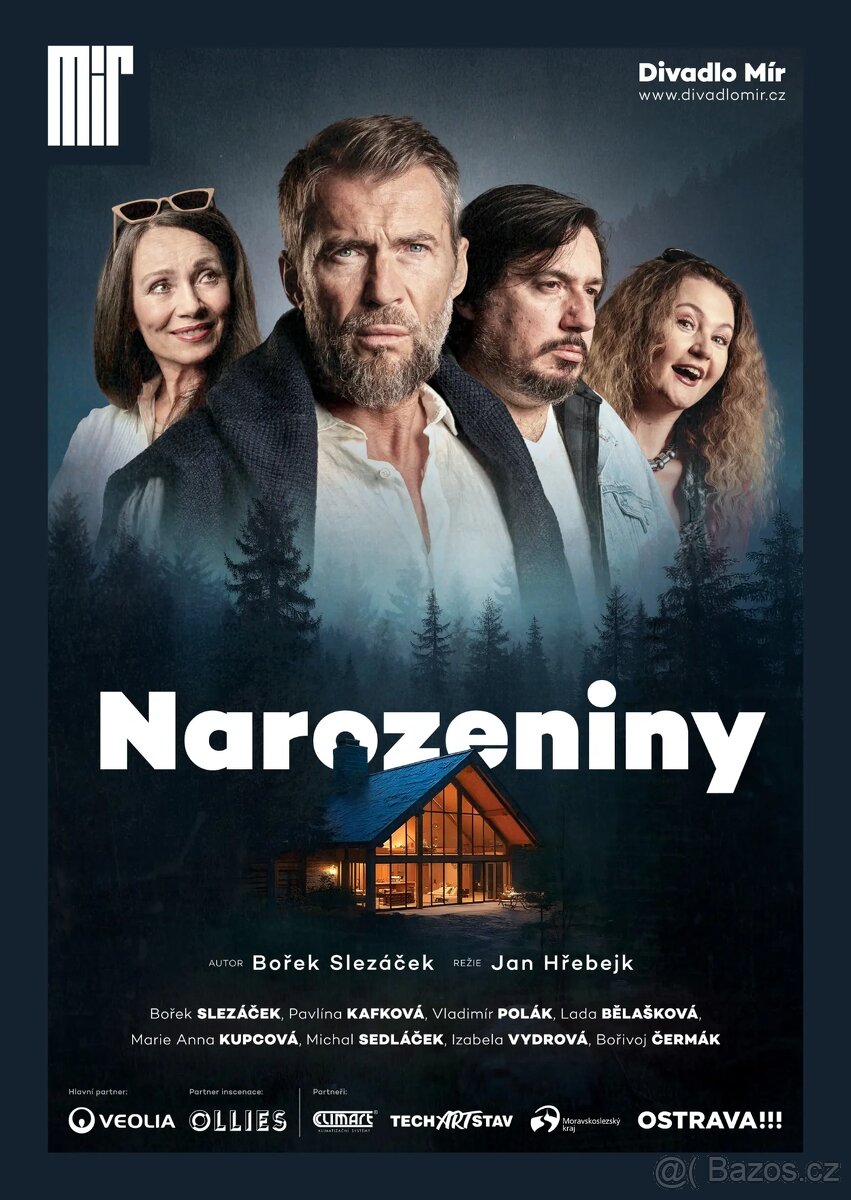 Představení Narozeniny, Divadlo Mír