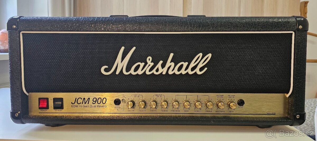 Kytarový zesilovač Marshall JCM900 4100 100W.