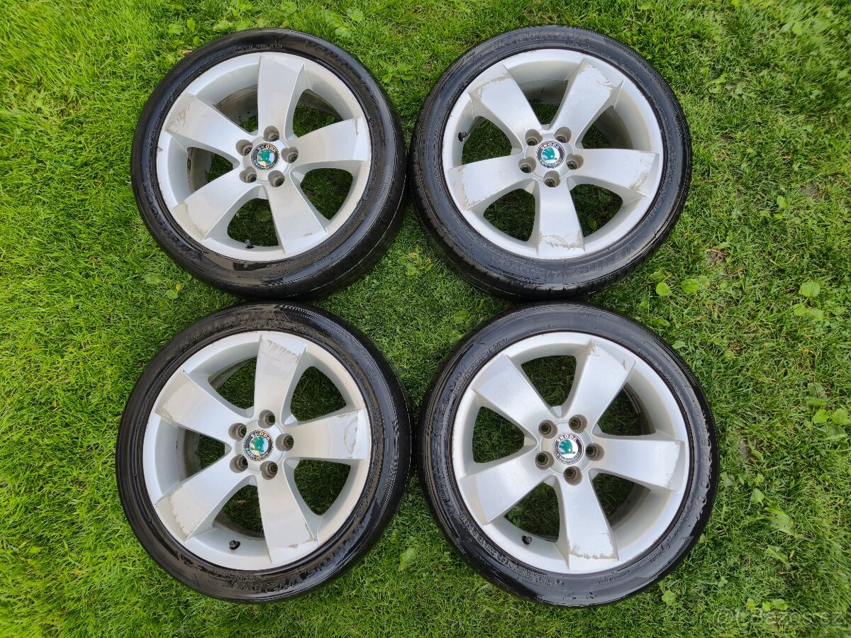 4x Alu Disky 16" 5x100 (Škoda)
