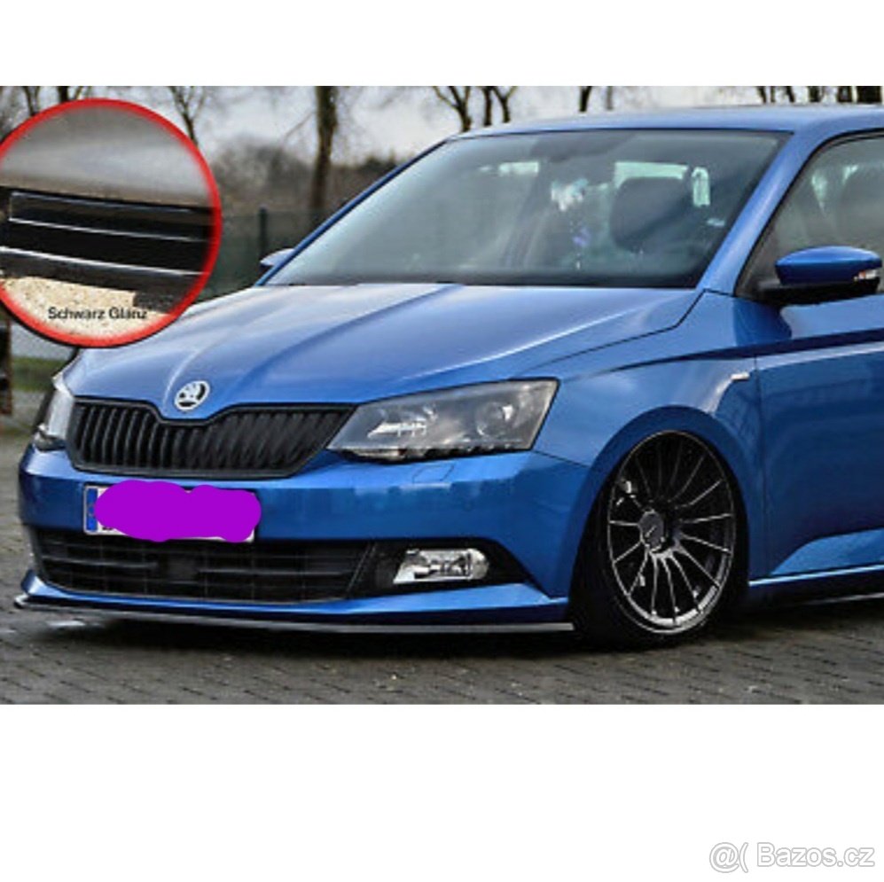 Podspoiler škoda Fabia 3 predface