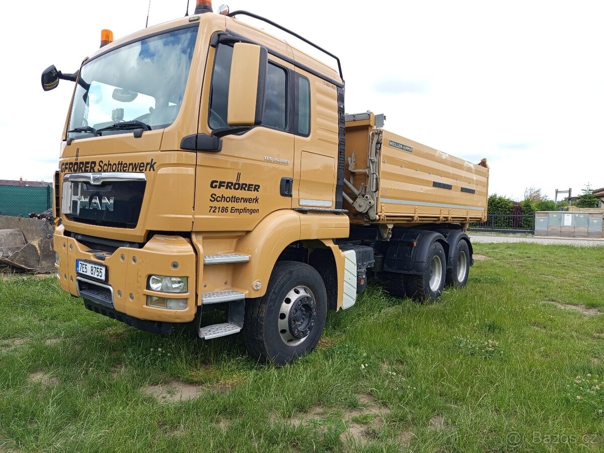 MAN TGS 26.480 Meiller sklápěč rv duben 2015