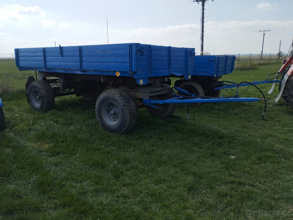 Valník/přívěs za traktor 6t