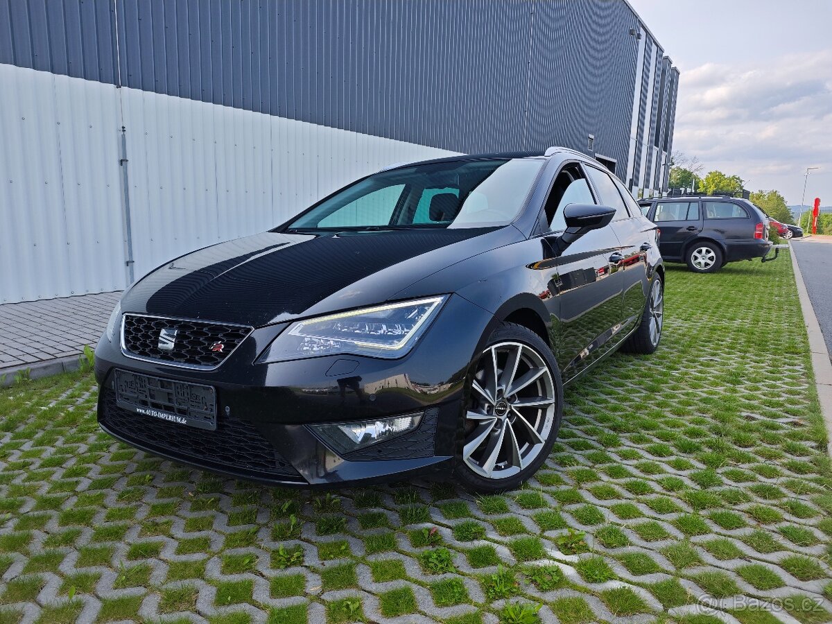Seat Leon ST 2.0Tdi FR 110kW manuál LED tažné 1.maj