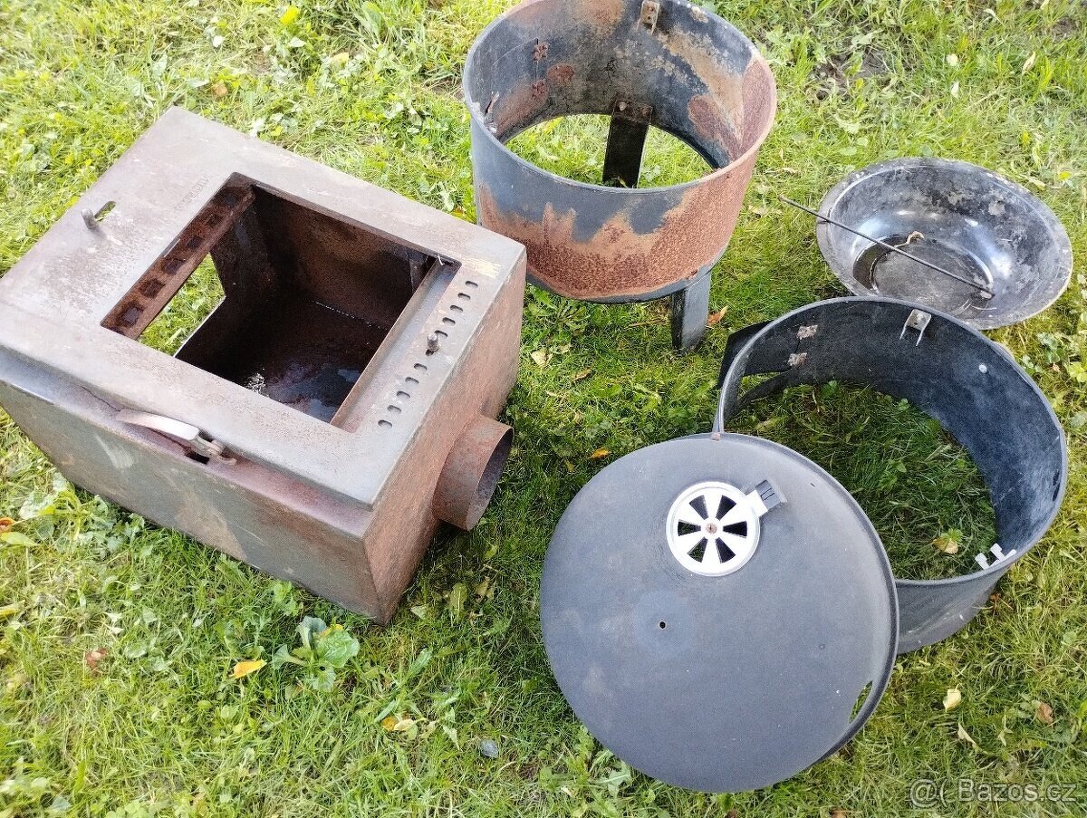 Materiál na výrobu udírny
