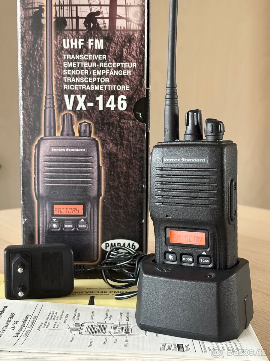 Vertex standard VX-146 - velmi zachovalá PMR